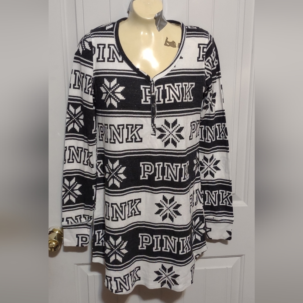 Pink Victoria secret sleep wear for women size small